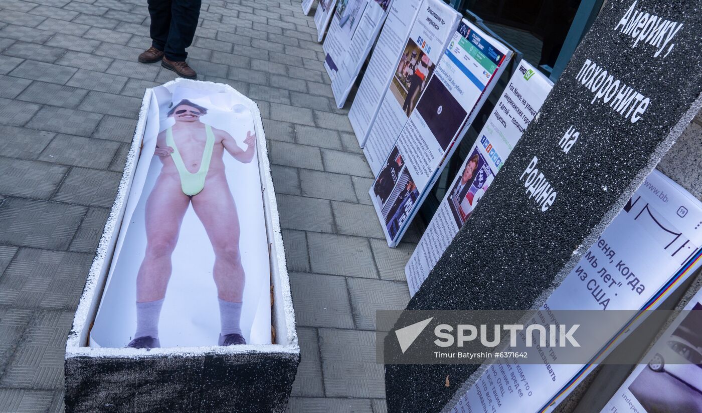 Kazakhstan Borat Film Protest