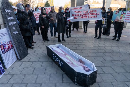 Kazakhstan Borat Film Protest