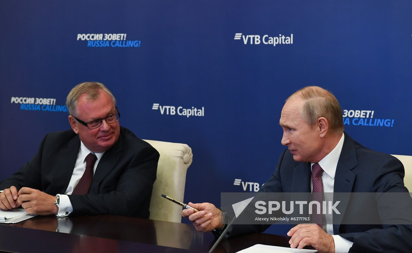 Russia Putin VTB Capital Forum