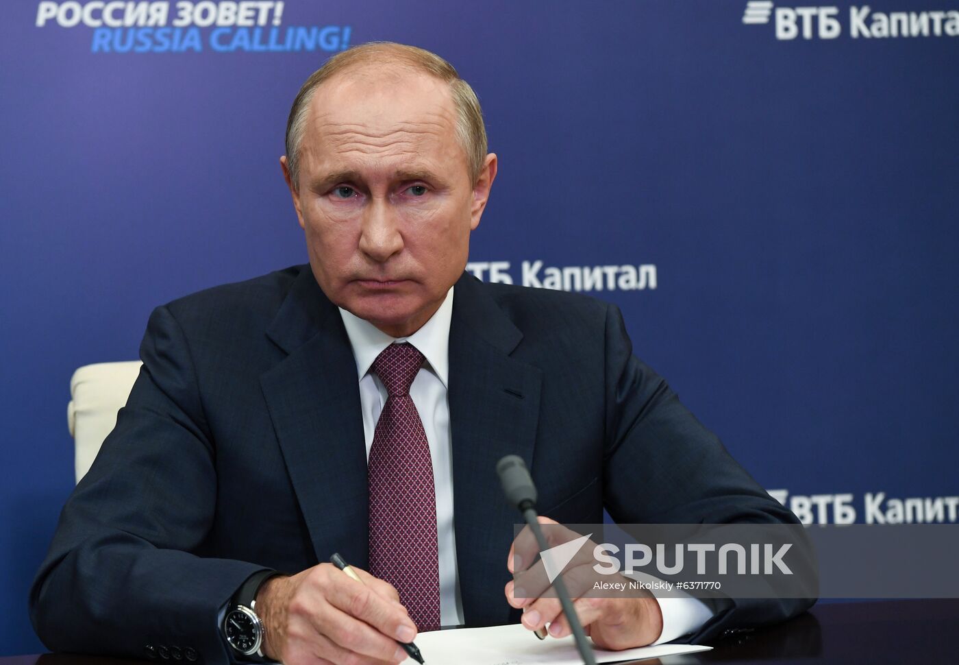 Russia Putin VTB Capital Forum