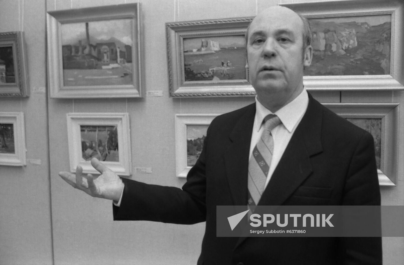 Art critic Alexander Buzin from Kostroma