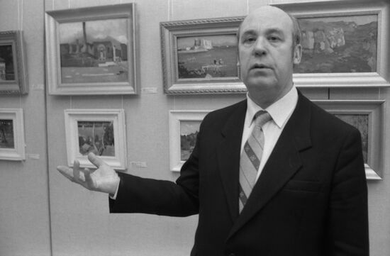 Art critic Alexander Buzin from Kostroma
