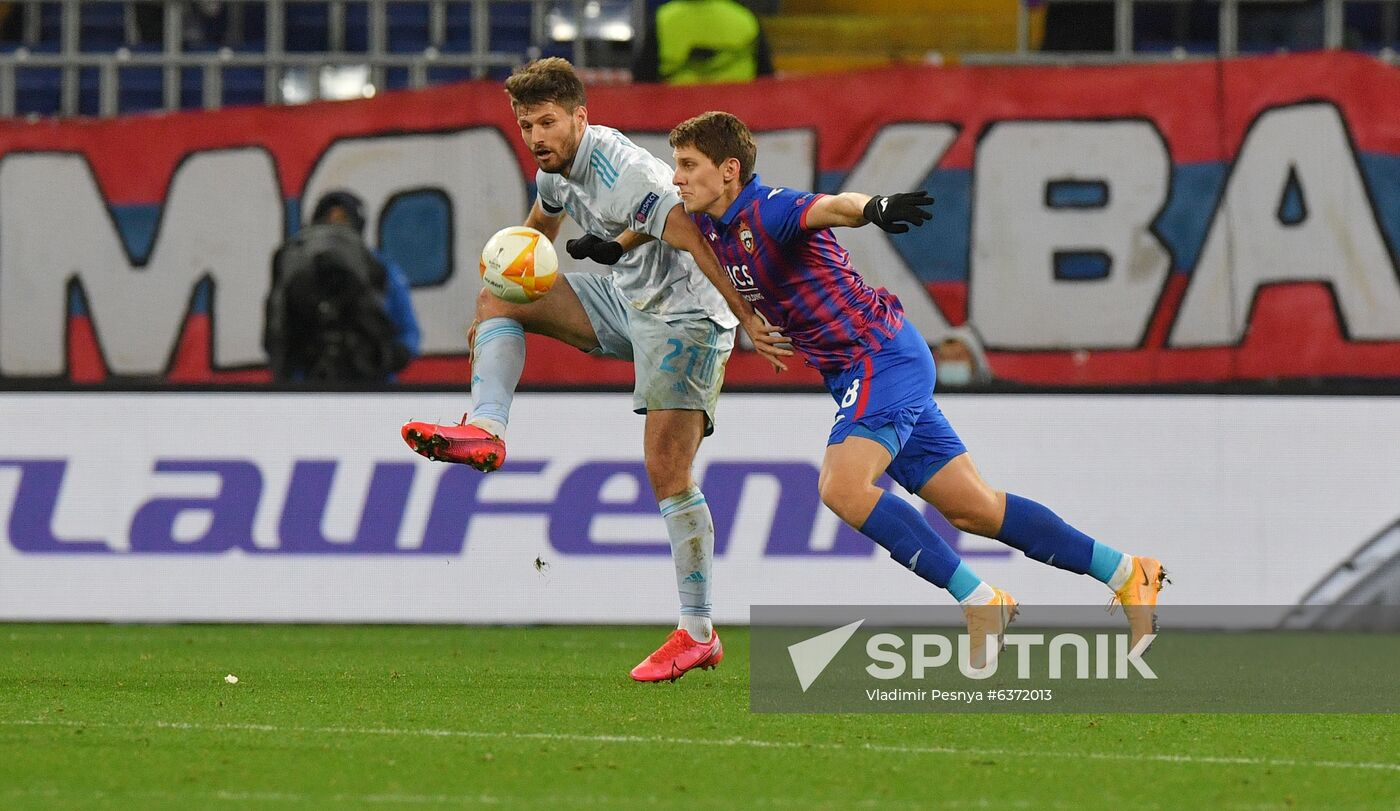 Russia Soccer Europa League CSKA - Dinamo