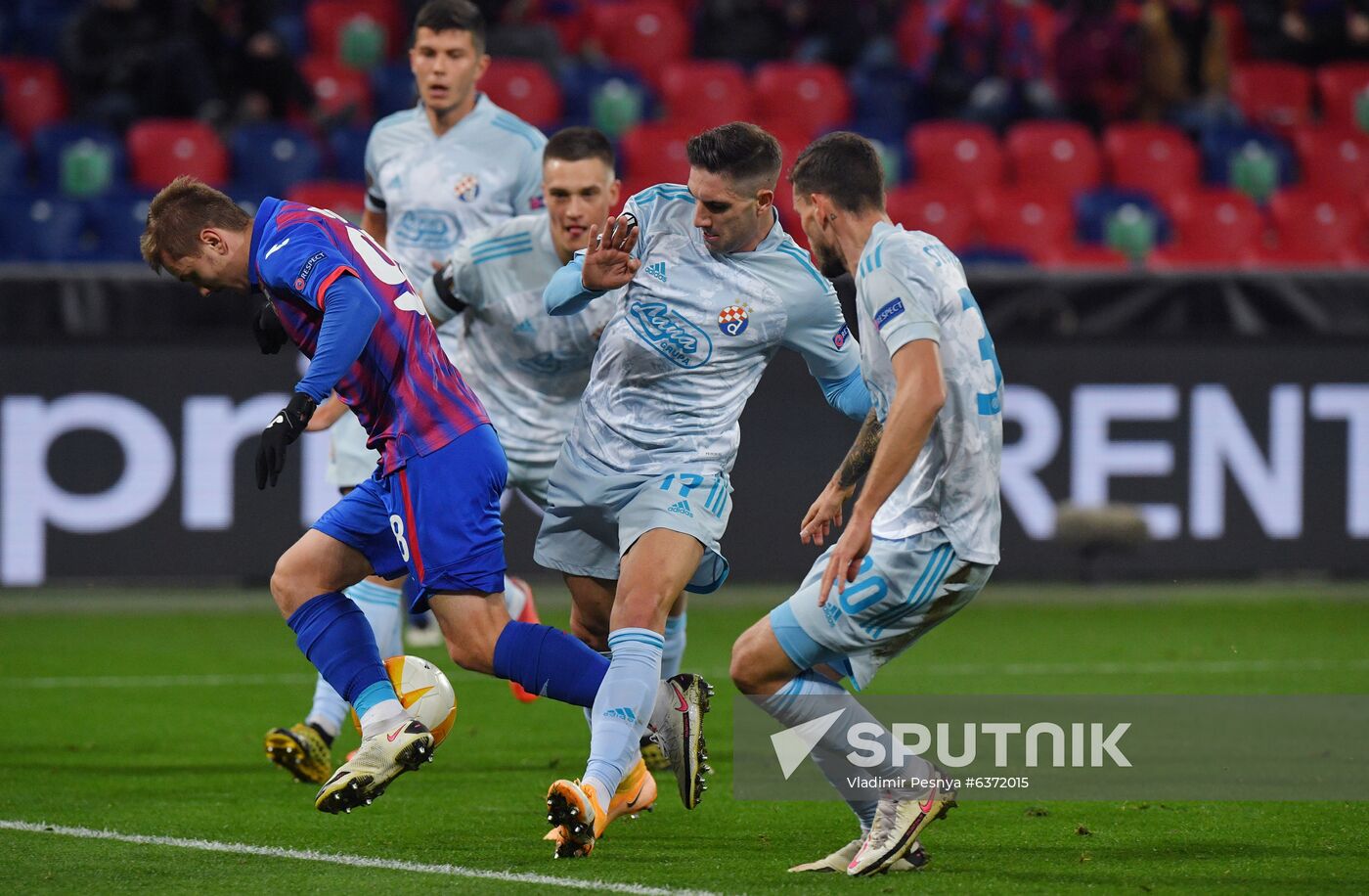 Russia Soccer Europa League CSKA - Dinamo