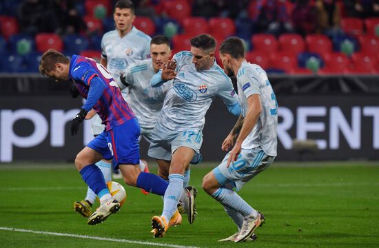 Russia Soccer Europa League CSKA - Dinamo