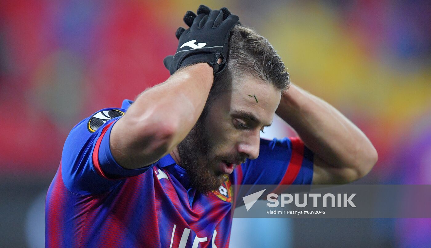 Russia Soccer Europa League CSKA - Dinamo