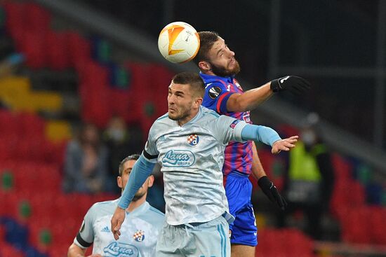 Russia Soccer Europa League CSKA - Dinamo