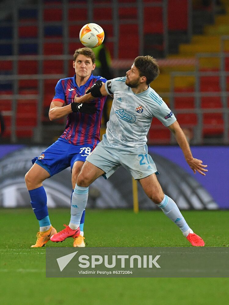 Russia Soccer Europa League CSKA - Dinamo