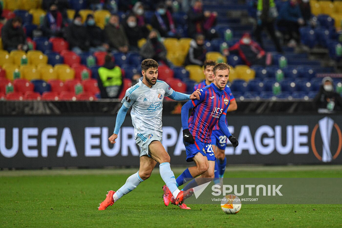 Russia Soccer Europa League CSKA - Dinamo