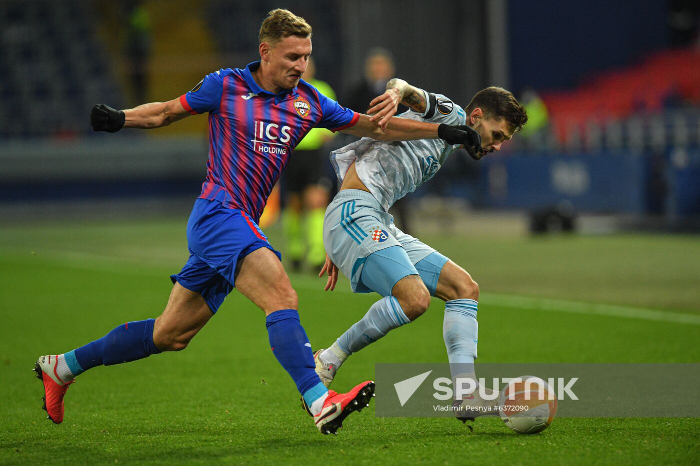 Russia Soccer Europa League CSKA - Dinamo