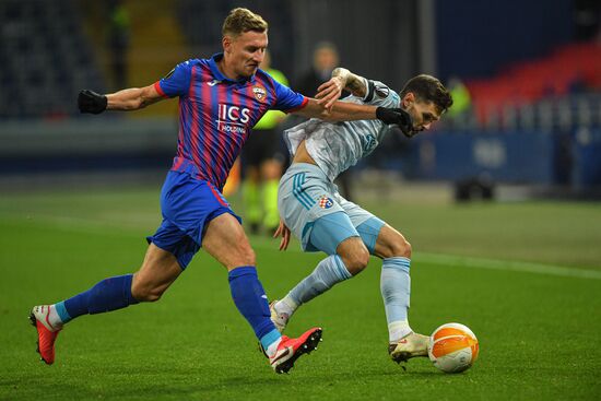 Russia Soccer Europa League CSKA - Dinamo