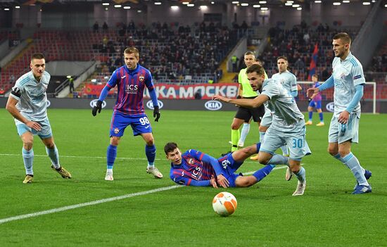 Russia Soccer Europa League CSKA - Dinamo