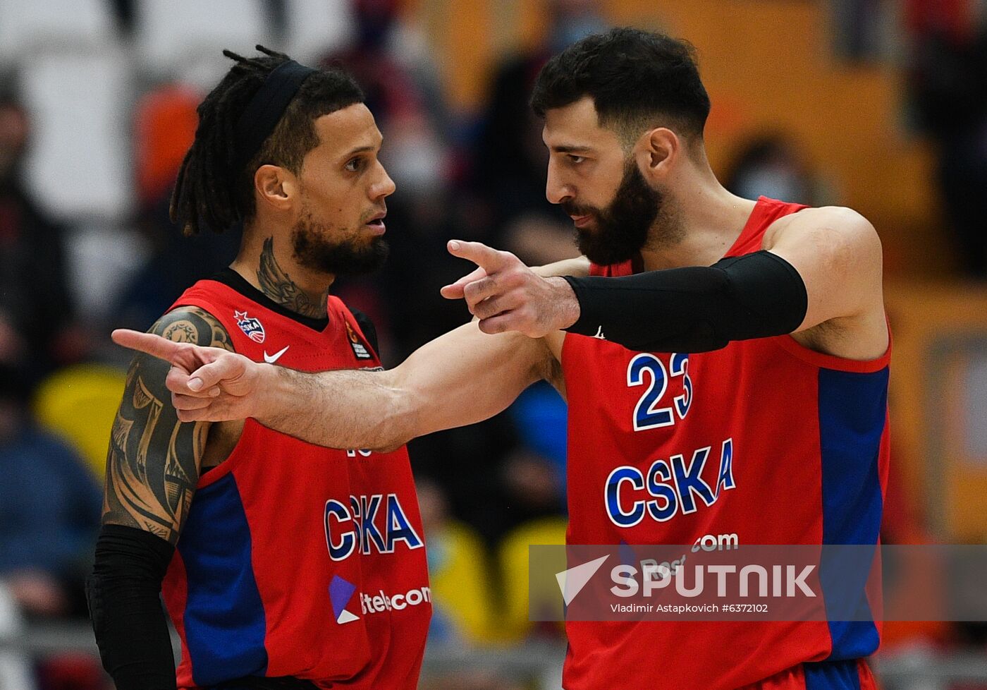 Russia Basketball Euroleague CSKA - Valencia