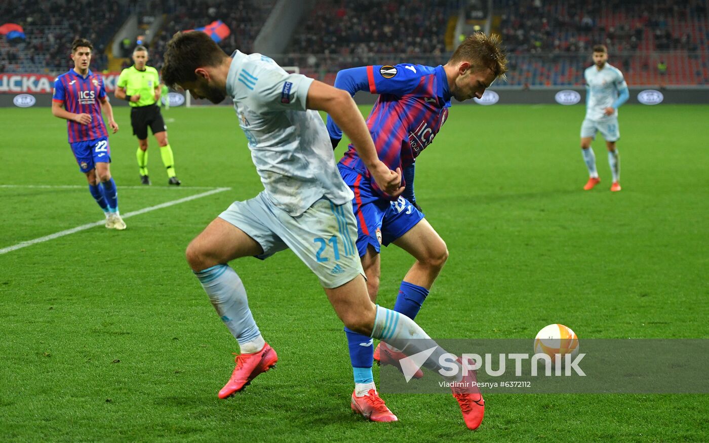 Russia Soccer Europa League CSKA - Dinamo