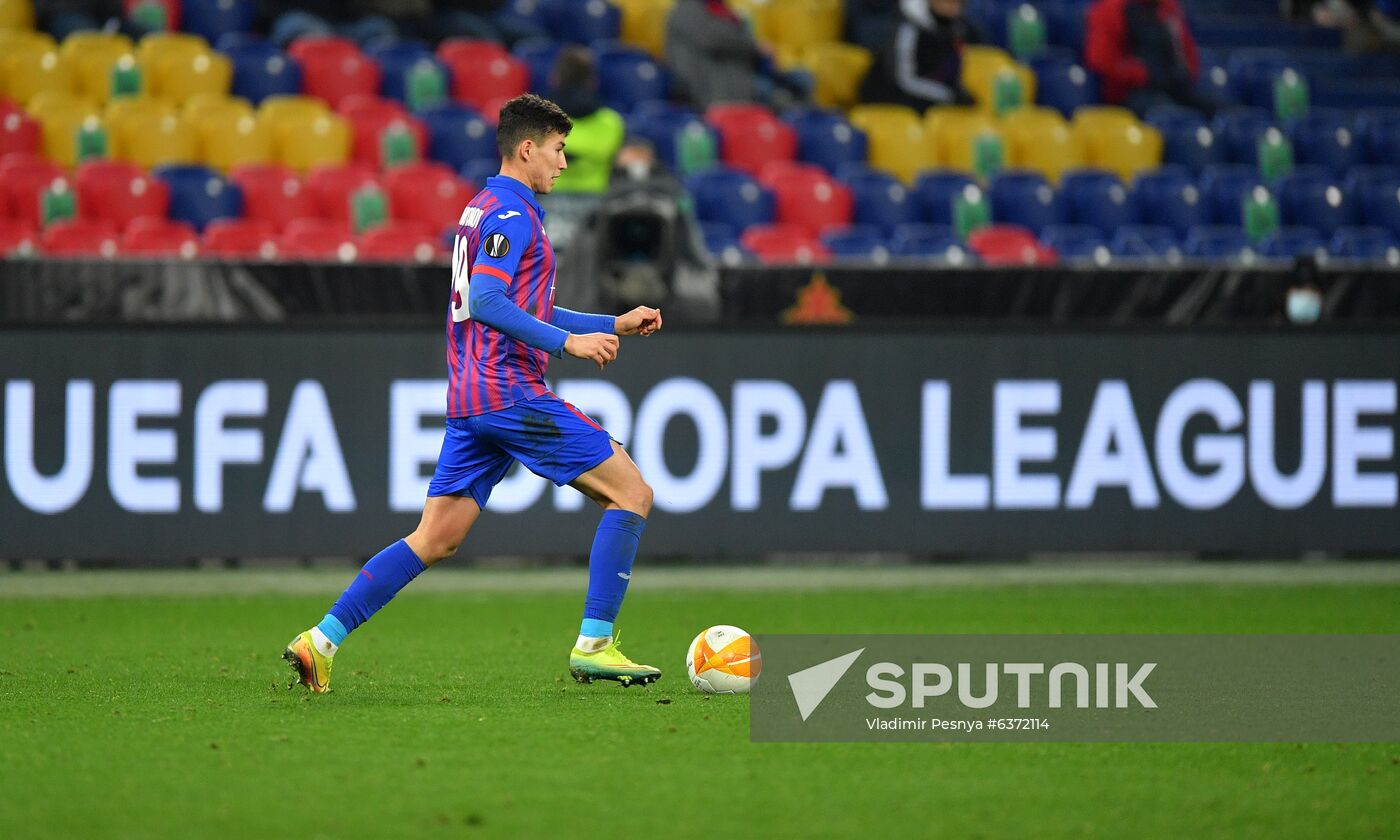 Russia Soccer Europa League CSKA - Dinamo