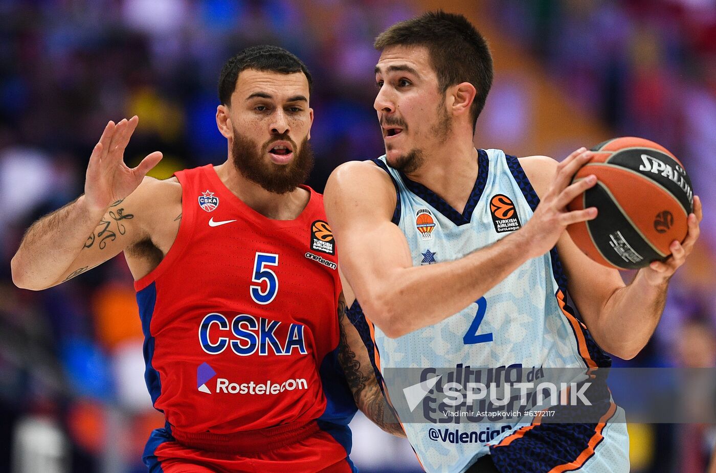 Russia Basketball Euroleague CSKA - Valencia