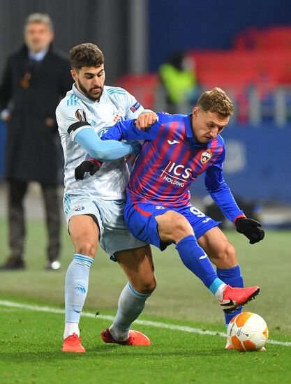 Russia Soccer Europa League CSKA - Dinamo