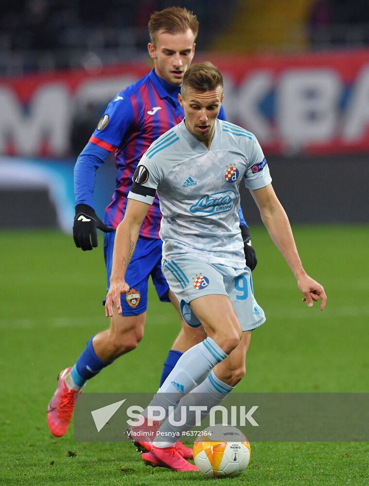 Russia Soccer Europa League CSKA - Dinamo