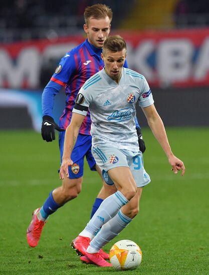 Russia Soccer Europa League CSKA - Dinamo