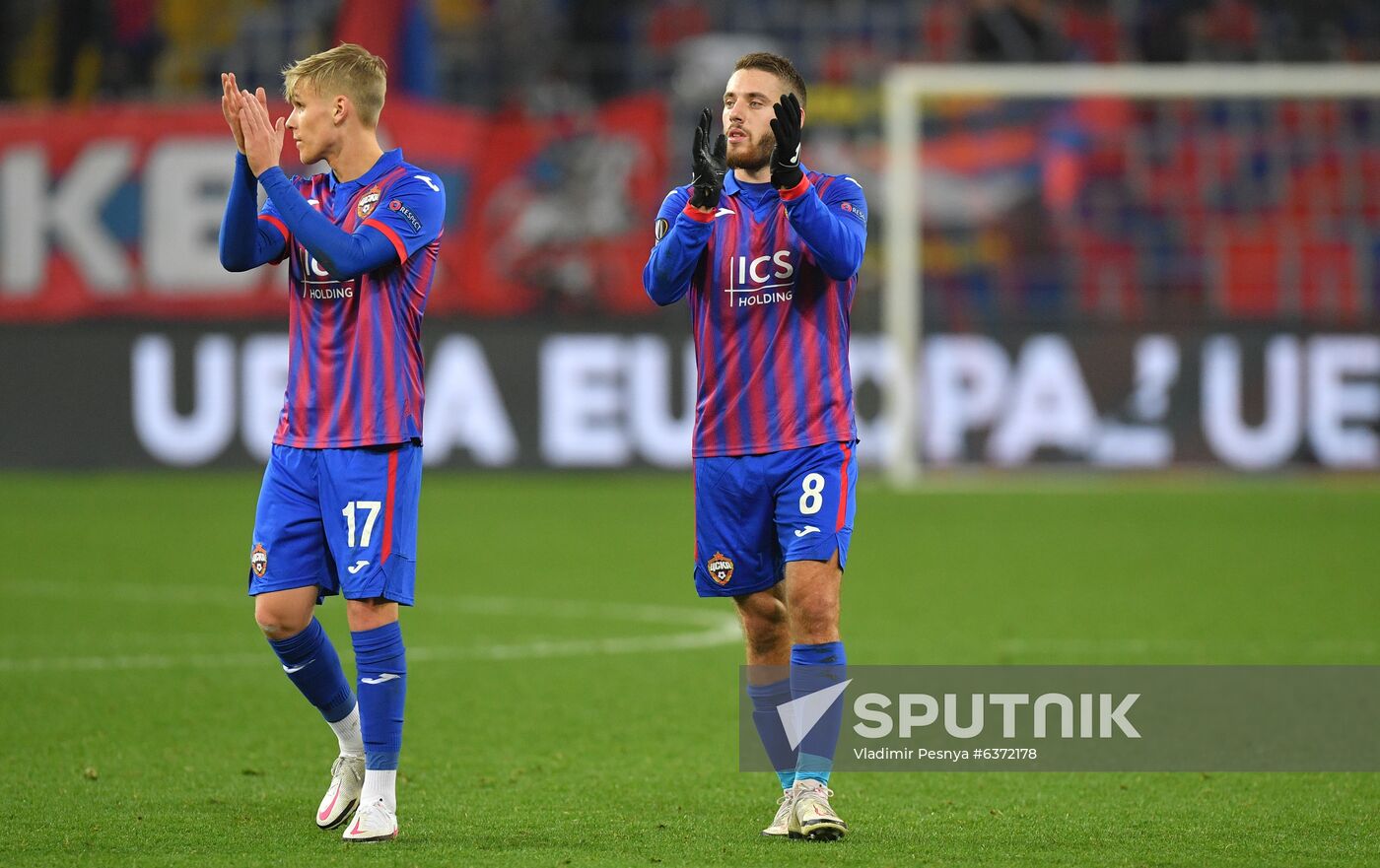 Russia Soccer Europa League CSKA - Dinamo