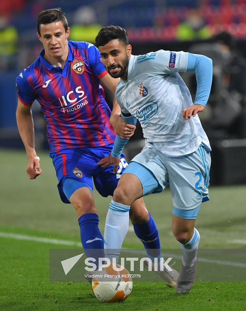 Russia Soccer Europa League CSKA - Dinamo