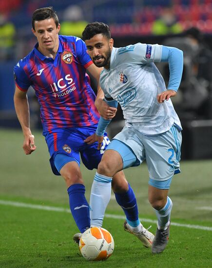 Russia Soccer Europa League CSKA - Dinamo