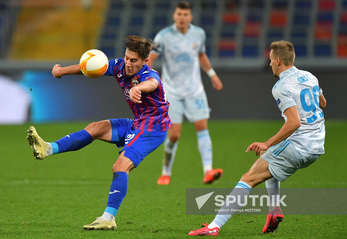 Russia Soccer Europa League CSKA - Dinamo