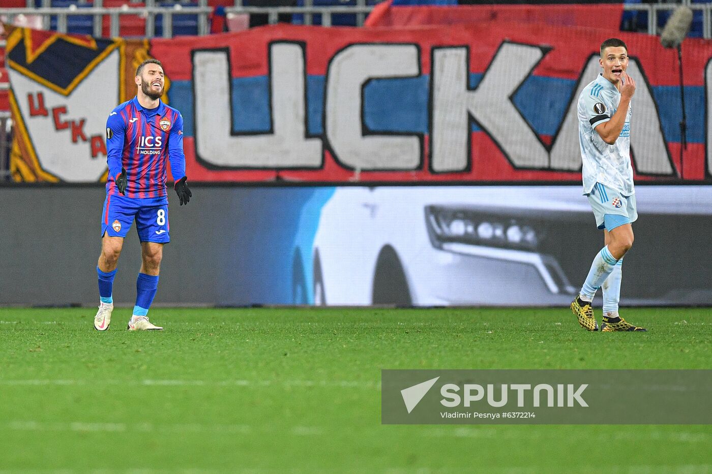 Russia Soccer Europa League CSKA - Dinamo