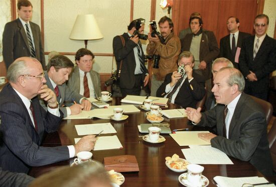 Michel Camdessus' visit to USSR