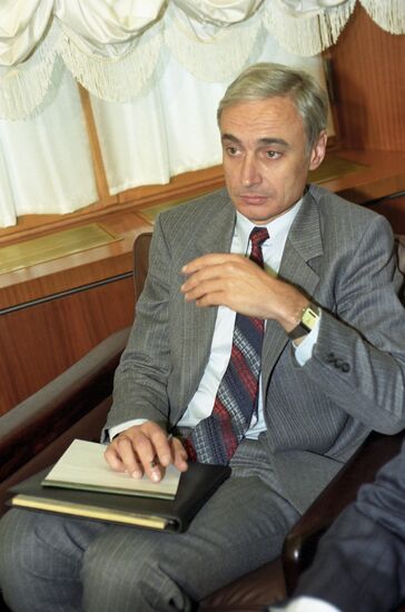 Andrei Grachyov, Press Secretary of President of USSR Mikhail Gorbachev
