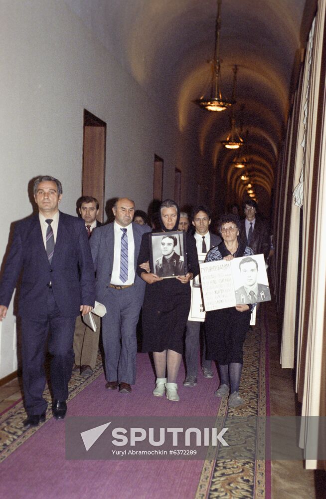 Conference of soldiers' mothers
