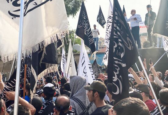 Lebanon France Religion Protest