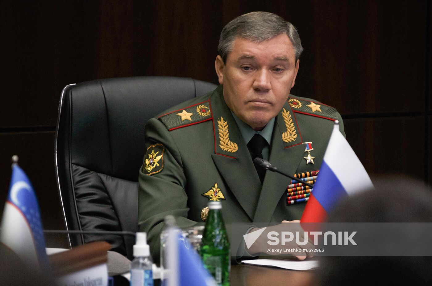 Uzbekistan CIS Chiefs of Staffs Meeting