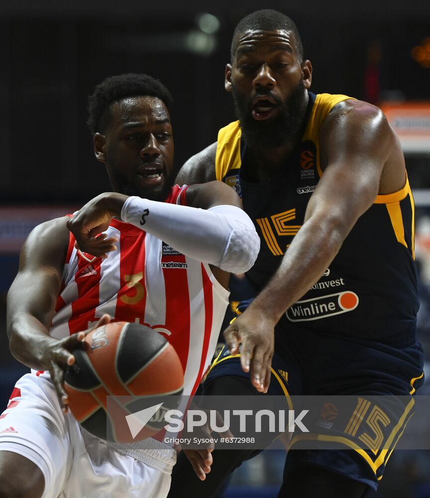 Russia Basketball Euroleague Khimki - Crvena Zvezda