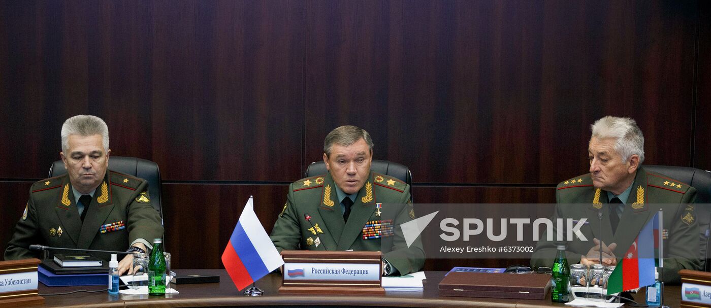 Uzbekistan CIS Chiefs of Staffs Meeting