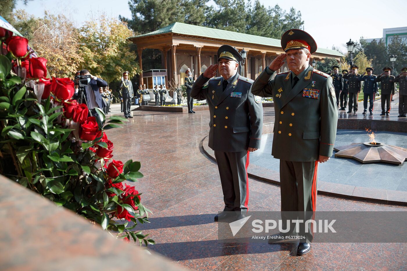 Uzbekistan CIS Chiefs of Staffs Meeting