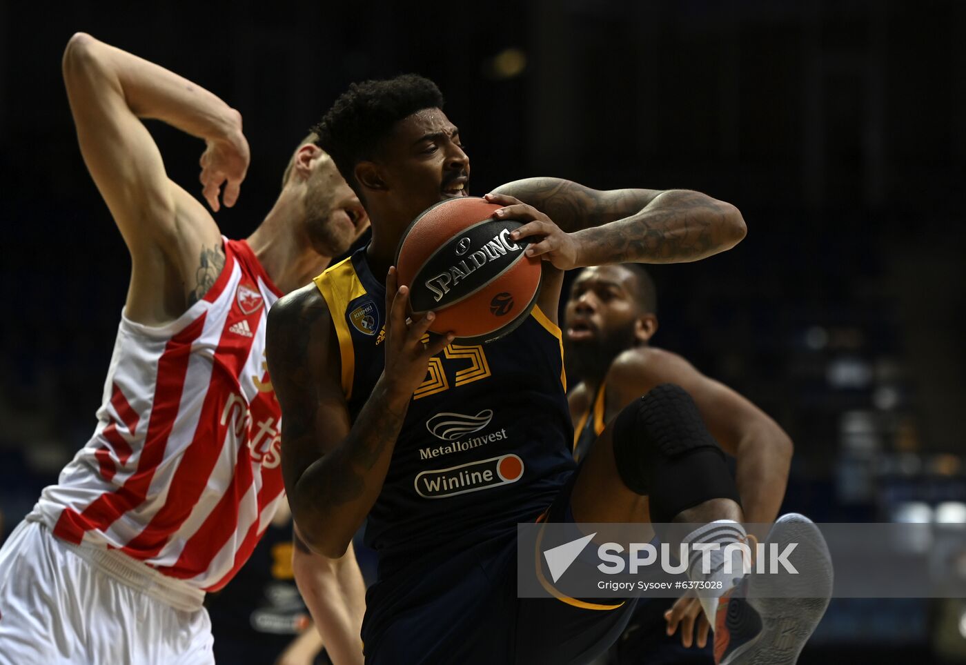 Russia Basketball Euroleague Khimki - Crvena Zvezda