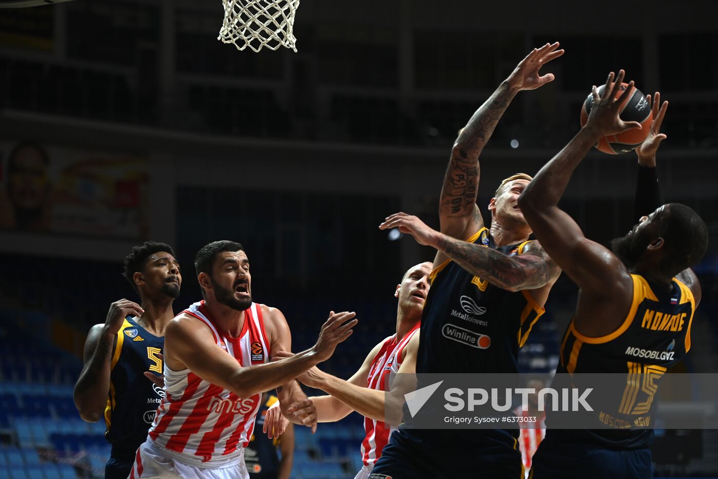 Russia Basketball Euroleague Khimki - Crvena Zvezda