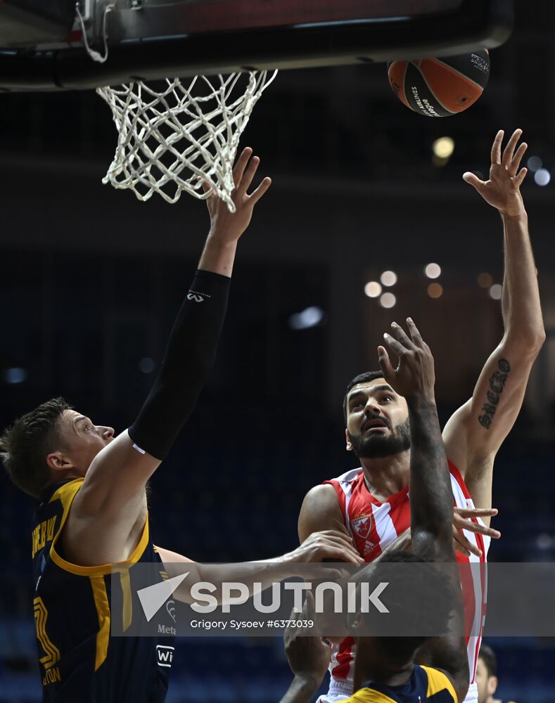Russia Basketball Euroleague Khimki - Crvena Zvezda