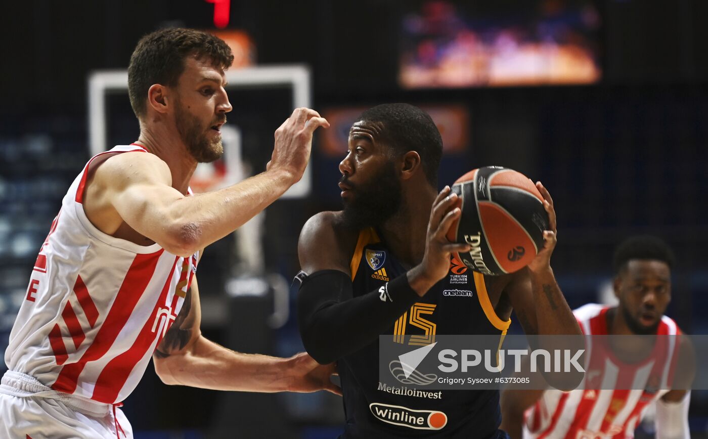 Russia Basketball Euroleague Khimki - Crvena Zvezda