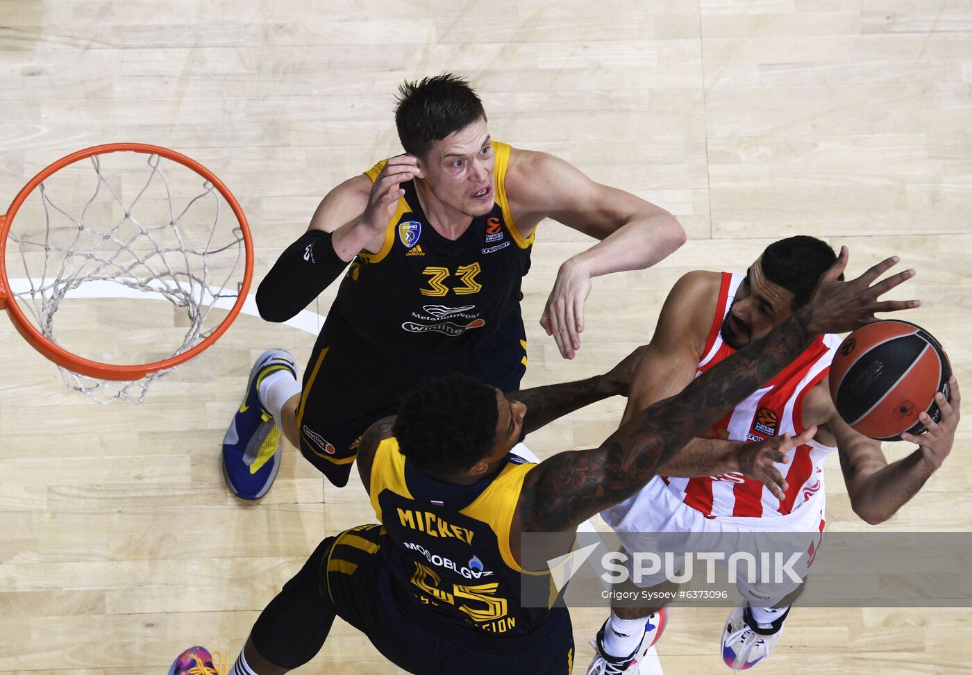 Russia Basketball Euroleague Khimki - Crvena Zvezda