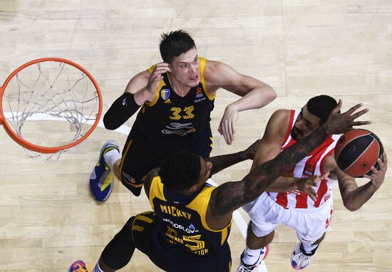 Russia Basketball Euroleague Khimki - Crvena Zvezda