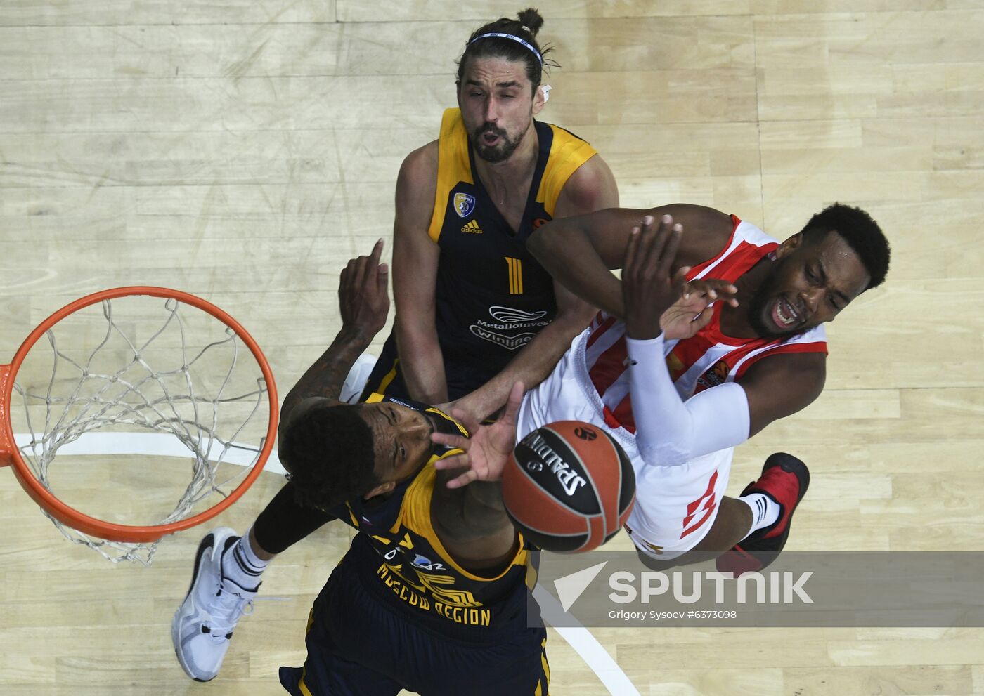 Russia Basketball Euroleague Khimki - Crvena Zvezda