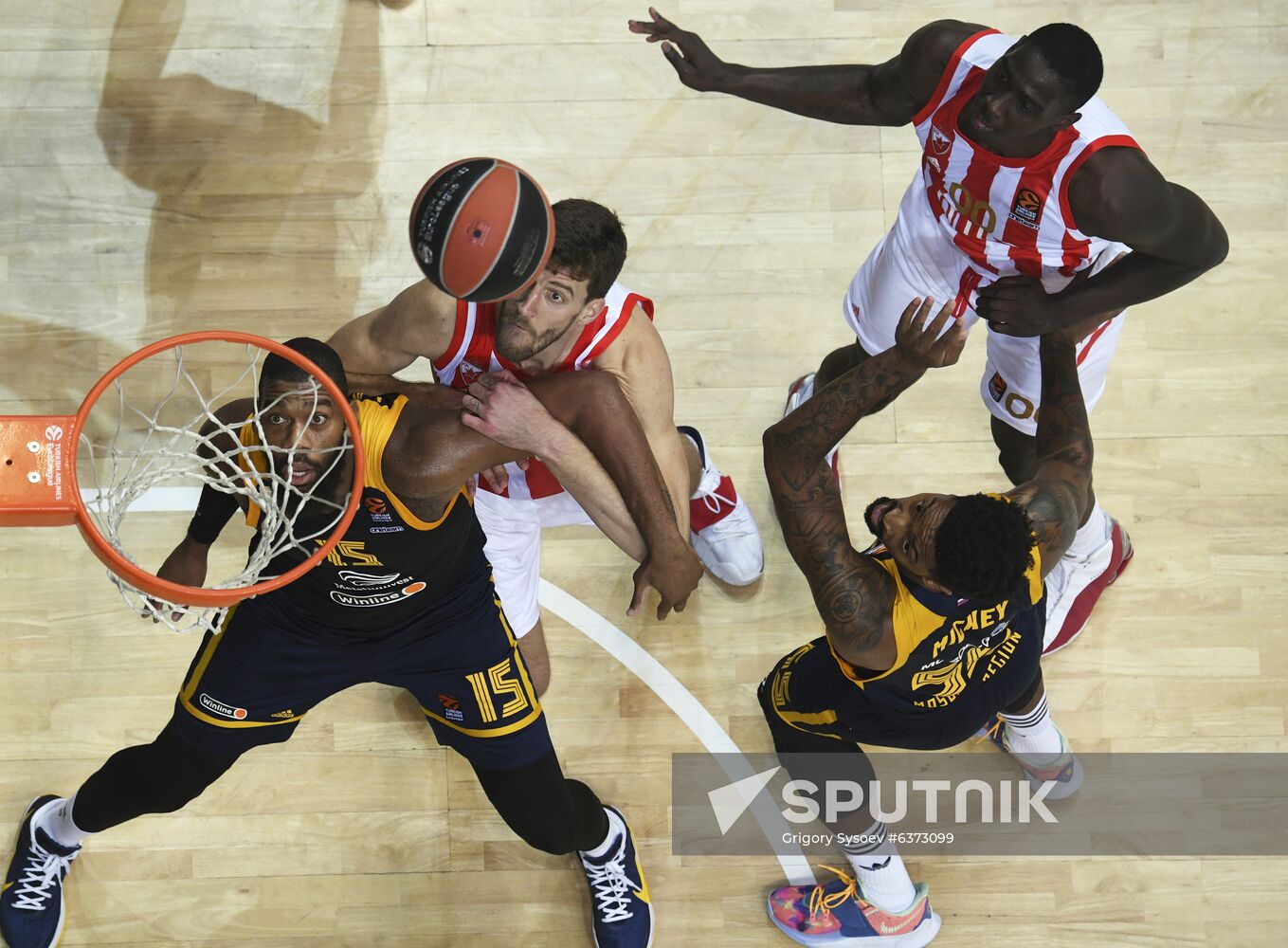 Russia Basketball Euroleague Khimki - Crvena Zvezda