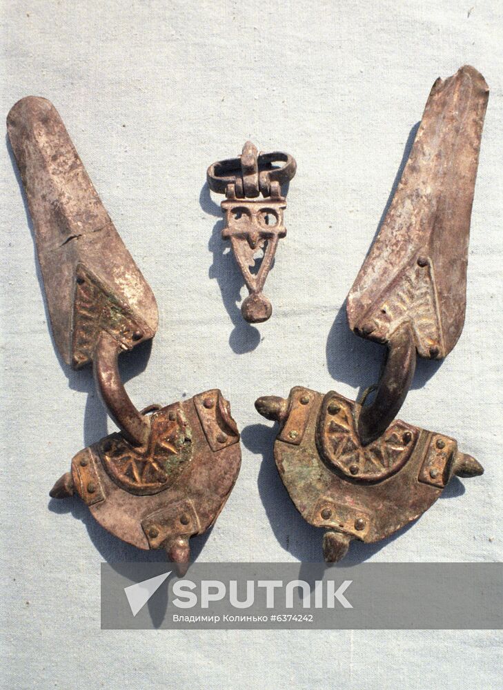 Artifacts from Simeiz necropolis