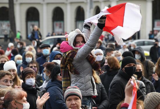 Belarus Presidential Election Protest