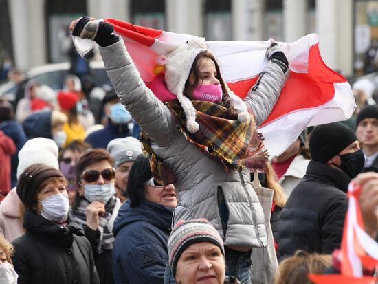 Belarus Presidential Election Protest