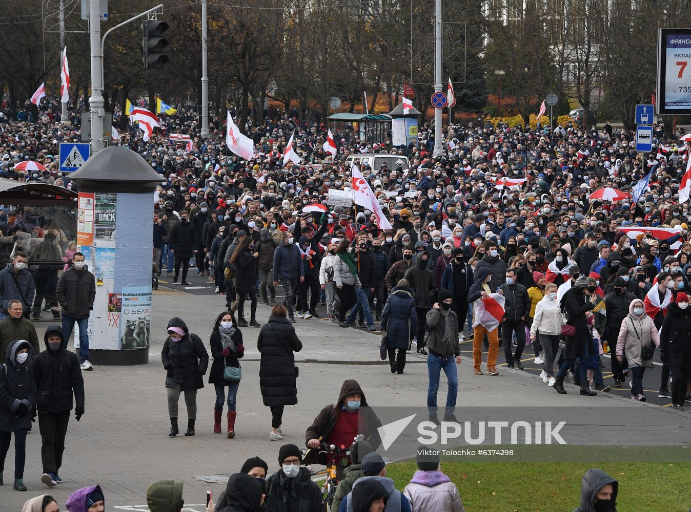 Belarus Presidential Election Protest