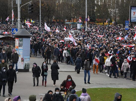 Belarus Presidential Election Protest