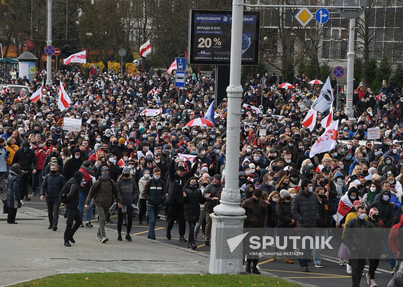 Belarus Presidential Election Protest